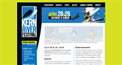 Desktop Screenshot of kernfestival.com